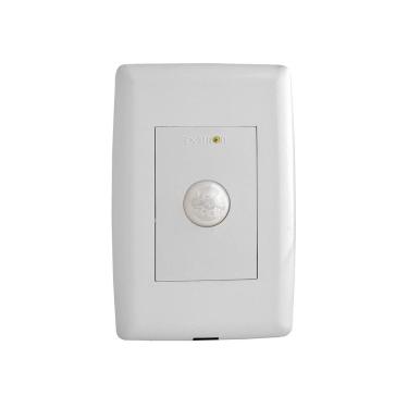 Imagem de Sensor Presenca Parede Embutir Fotocelula Bivolt Exatron