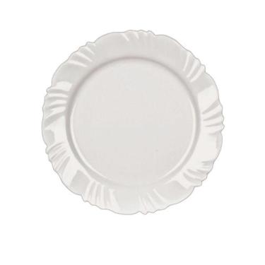 Imagem de Jogo De Prato Pétala 06 Pratos Rasos - 26cm Branco - Duralex 