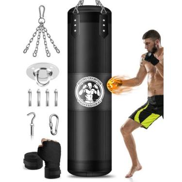 Imagem de Saco de pancadas YORWHIN Hanging 4 pés Oxford Boxing para adultos