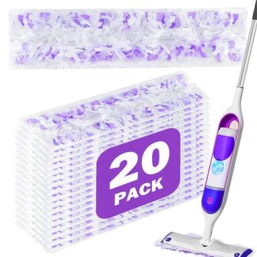Imagem de Pacote de 20 recargas descartáveis Power Mop Pad para Swiffer Power Mo