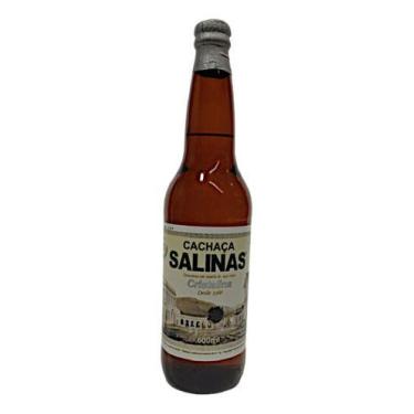 Imagem de Cachaça Premium Salinas Cristalina Prata 600ml
