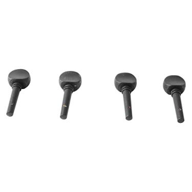 Imagem de RiToEasysports Substituição de Pinos de Violino de Madeira Fina, 4 Pinos de Afinação Portáteis, Fácil Instalação para Acessórios de Violino (M00592)