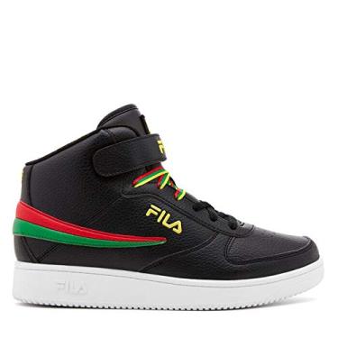 Imagem de Fila Men's A-High Shoes Black/Lemt/Red 7.5
