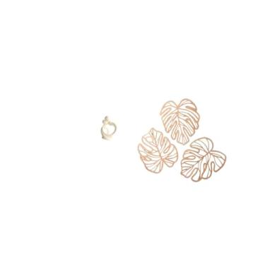 Imagem de Fenteer Estatueta Artística de Casal em Resina com Detalhes em Madeira E Folhas de Palmeira - Decoração Criativa para Casa, Ideal para Mesa, Armário, Cama, Ba