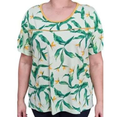 Imagem de Blusa Feminina MC Biografia Estampada Plus Size-Feminino