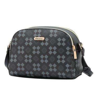 Imagem de Bolsa Feminina Tiracolo Alça Clássica Elegante Leve Chenson