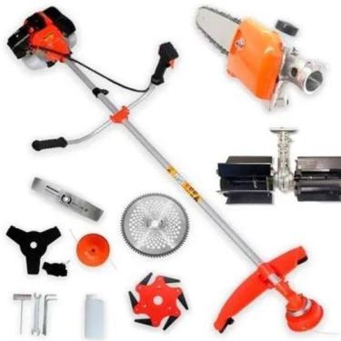 Imagem de Roçadeira Gasolina 7 Em 1 Laminas +Enxada Rotativa +Motopoda