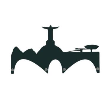 Imagem de Porta Chaves Mdf Rio 4 Suportes - Smartfix