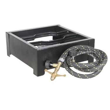 Imagem de Fogão/fogareiro 1 boca mini portátil alta pressão Ideal para Acampamento, Praia, Piquenique e Emergências, Compacto e Super Potente