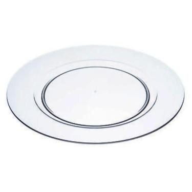 Imagem de Pratão Kos Em Acrílico Cristal Sousplas