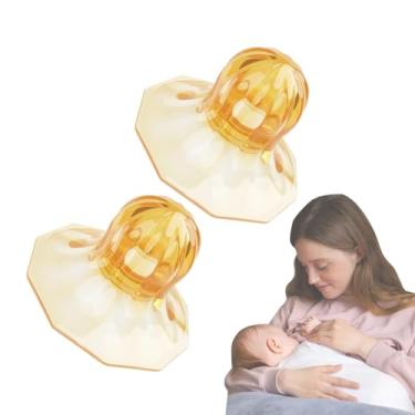 Imagem de Shakven Sugadores de mamilo, extrator de mamilo,1 par de dispositivos flexíveis para mamilos | Vidrater de mamilo feminino, corretor de mamilo invertido para seio materno feminino