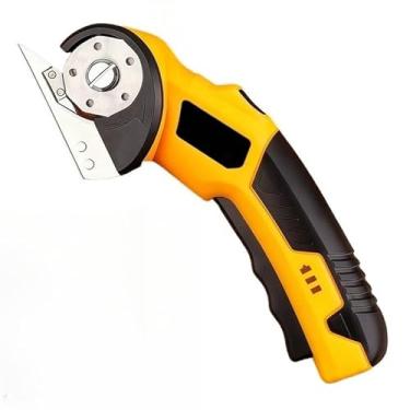 Imagem de Tesoura Elétrica Cortador De Tecido Rotativo Bateria Longa Duração tesoura eletrica sem esforço