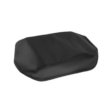 Imagem de Motoforti Capa protetora de couro de microfibra para carro para Honda Civic 2012 2013 2014 2015 couro preto com costura preta de longa duração