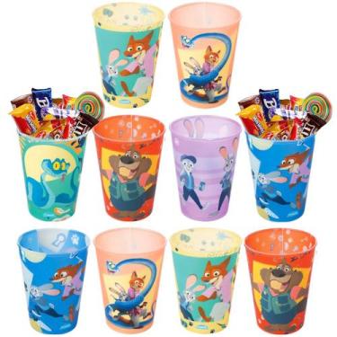 Imagem de Kit 20 Copos P/ Doces Filme Zootopia Infantil Festa Aniversário - Plas