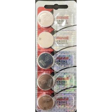 Imagem de Kit Com 10 Cartelas De Bateria Cr2032 3V Maxell C/5 Unidades