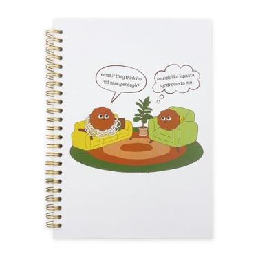 Imagem de Midrean Funny Mental Health Therapist medical spiral nursing nurse notebook Therapy Psychologist notepad Gift Ruled Paper, 5.5"X8.3" 80 (B)