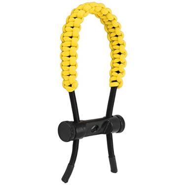 Imagem de KIMISS Estilingue de Pulso de Composto Ajustável Com Cabo Trançado para Treinamento e Exercício Confortável de Tiro Com (Amarelo)