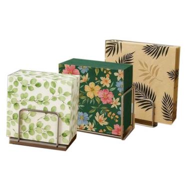 Imagem de 60un Guardanapo papel decorado folha dupla premium Mod - D3 - yangzi