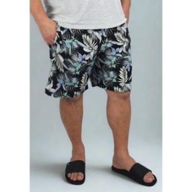 Imagem de Short Estampado Elastano Plus Size Grande Bermuda xgg floral-Masculino