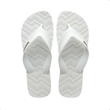 Imagem de Chinelo Havaianas Masculino, Track Waves 41/2 Branco, Havaianas