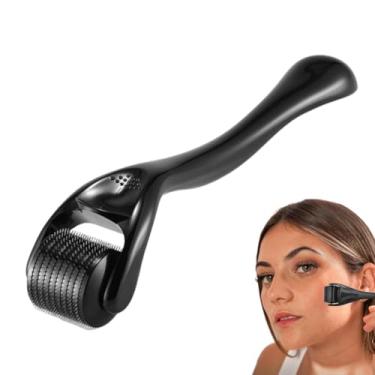 Imagem de Ferramenta de cuidados com rolo, rosto e couro cabeludo para rotinas pessoais de beleza