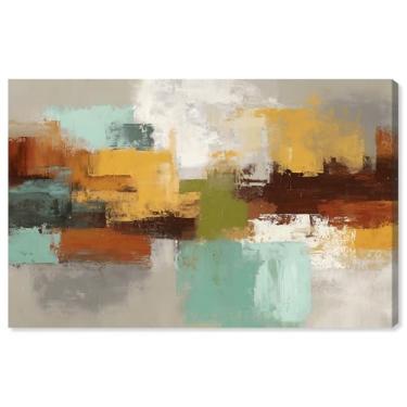 Imagem de Impressão em tela minimalista Tones II arte de parede abstrata por Art Remedy, Gallery Wrapped, 15 x 10