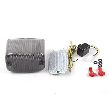 Imagem de Lanterna traseira de LED Arashi para Yamaha Vmax 1200 1985-2007, Virago 700 750 1981-1996, Virago 1000 1986-2007, Virago 1100 1995-2007, Acessórios para motocicletas Luz traseira de freio Lente fumê