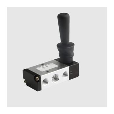Imagem de 4H210-08 4H310-10 Válvula de controle manual de cilindro pneumática válvula de inversão de cinco vias de duas posições (conexões de 10 mm)