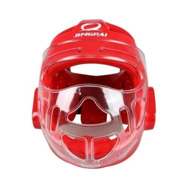 Imagem de Capacete De Proteção Facial Completo Para Karatê, Taekwondo, MMA E Kic