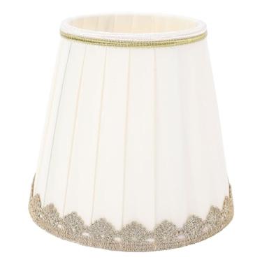 Imagem de aqxreight 6 Peças de Abajur de Mesa Com Clipe de Abajur de Pano Plissado Universal Moderno e Minimalista para Substituição de de Chão e Reuniões como Lâmpadas de Iluminação para Mesa Superior ideal.