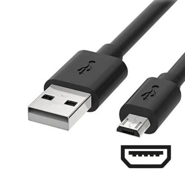 Imagem de Cabo Usb X Micro-Usb V8  5 Pin  Para Câmeras Sony