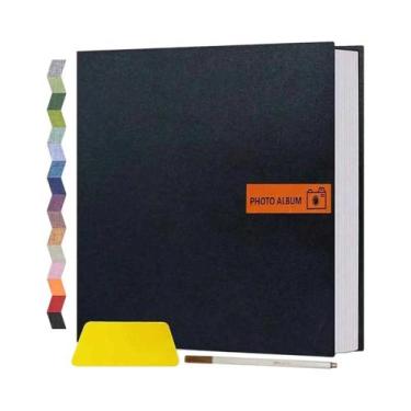 Imagem de Álbum De Fotos Grande Autoadesivo 4x6 5x7 8x10 Scrapbook DIY Presente 