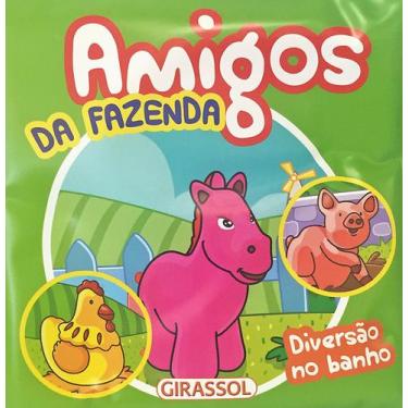 Imagem de Livro - Diversão no Banho - Amigos da Fazenda