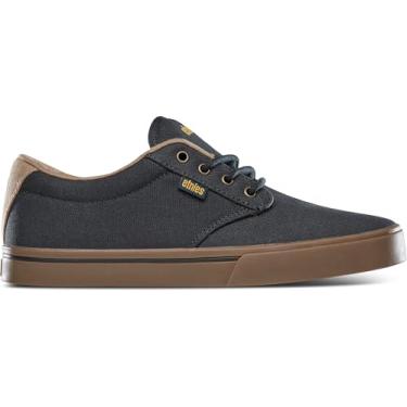 Imagem de Etnies Jameson 2 estilo skate sustentável, bojo reforçado, sensação acolchoada, tênis para uso diário, vegano, Azul-marinho/castanho/chiclete, 37