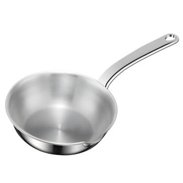 Imagem de IEUDNS Mini Panela para Molho, Aquecedor de Manteiga, aço Inoxidável Antiaderente, Versátil, Panela para Ovos, Derrete e Aquece Óleo, Manteiga e Leite