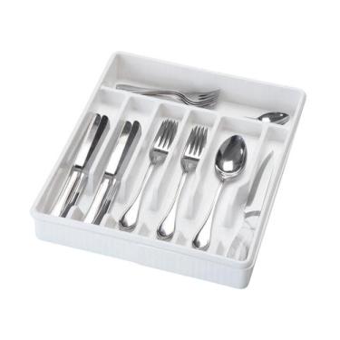 Imagem de Porta Talheres Organizador Para Gavetas Extensível 9 Divisórias 5300 -