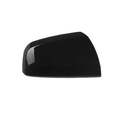 Imagem de Capa De Espelho Lateral Do Carro Preto/fibra De Carbono Padrão Compatível Com Vauxhall Zafira-b Mk2 2008-2014(RH Glossy black)