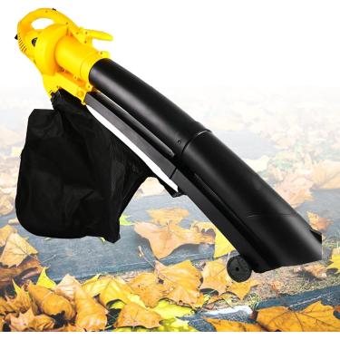 Imagem de Soprador De Folhas De Alta Resistência 3000w E Motor Potente A Vácuo Fácil Limpeza De Folhas Longa Vida útil 35l Saco De Coleta