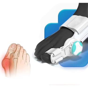 Imagem de Alisador De Dedo Grande Corretor De Joanete, Ajuste De ângulo Livre, Escala De Ajuste Preciso, Restaurar Arco Cruzado Correto, Tala De Joanete Ajustável Com Almofada Interna De Silicone