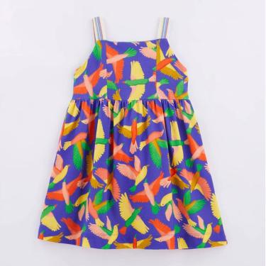 Imagem de Vestido Infantil Menina Vestido Malha Guaxe Fábula-Feminino