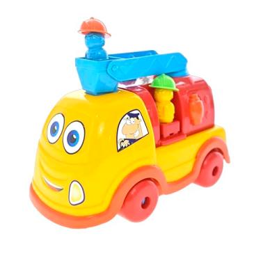 Imagem de Divplast Caminhão Bombeiro Infantil Brincar e Crescer