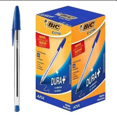 Imagem de Caneta Bic Cristal Esferográfica Média 1.0mm Caixa com 50 Unidades Ori