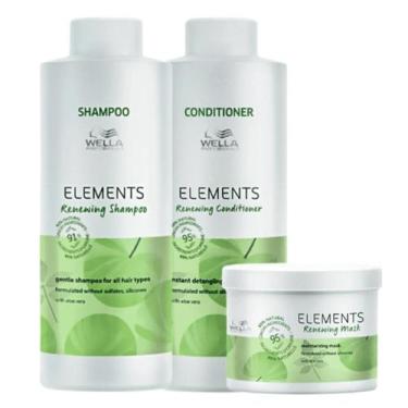 Imagem de Kit Elements Renewing Trio Salon (3 Produtos) - WELLA PROFESSIONALS