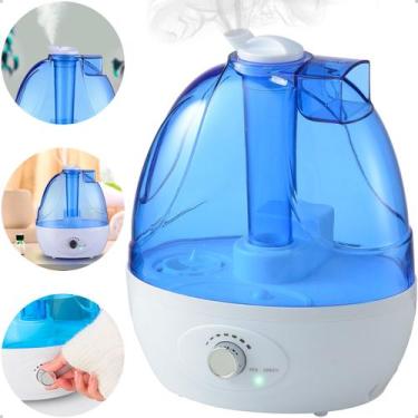 Imagem de Umidificador De Ambiente Saida 360 Ultrassônico 2,5l Bivolt - B-Max