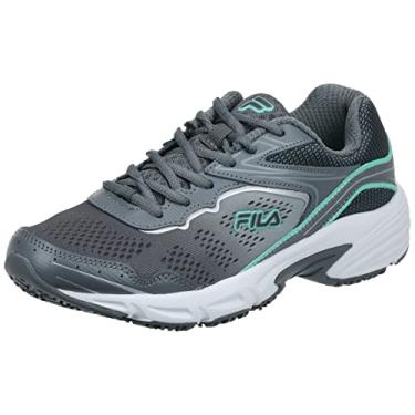 Imagem de Fila Tênis de corrida feminino Runtronic antiderrapante Food Service, Castlerock/Monument/Cacatua, 35