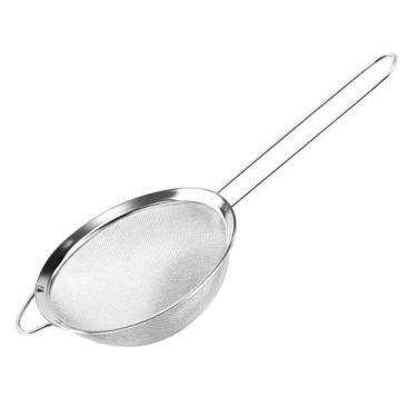 Imagem de Coador De Inox 8 Cm Durável Para Uso Diário Na Cozinha - Eco's