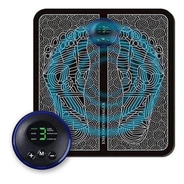 Imagem de Massageador Tapete Pulso Elétrico Perna Pés Ems Almofada Pé - Shopbr