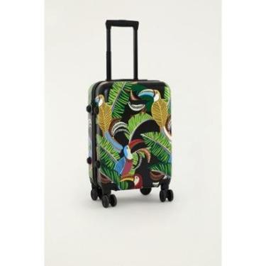 Imagem de Mala Farm Me Leva Rígida Tucanos com Folhagem G-Feminino