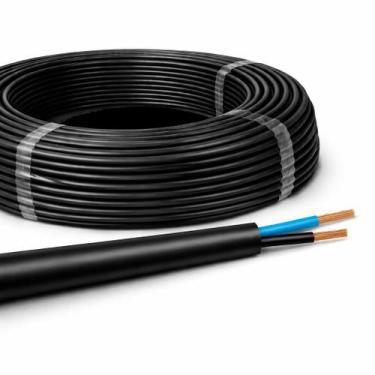 Imagem de 20 metros cabo pp flex 2 x 1,50 mm cobrecom