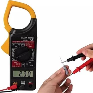 Imagem de Amperimetro digital completo estojo protecao 750v 20a 200a - Yeet